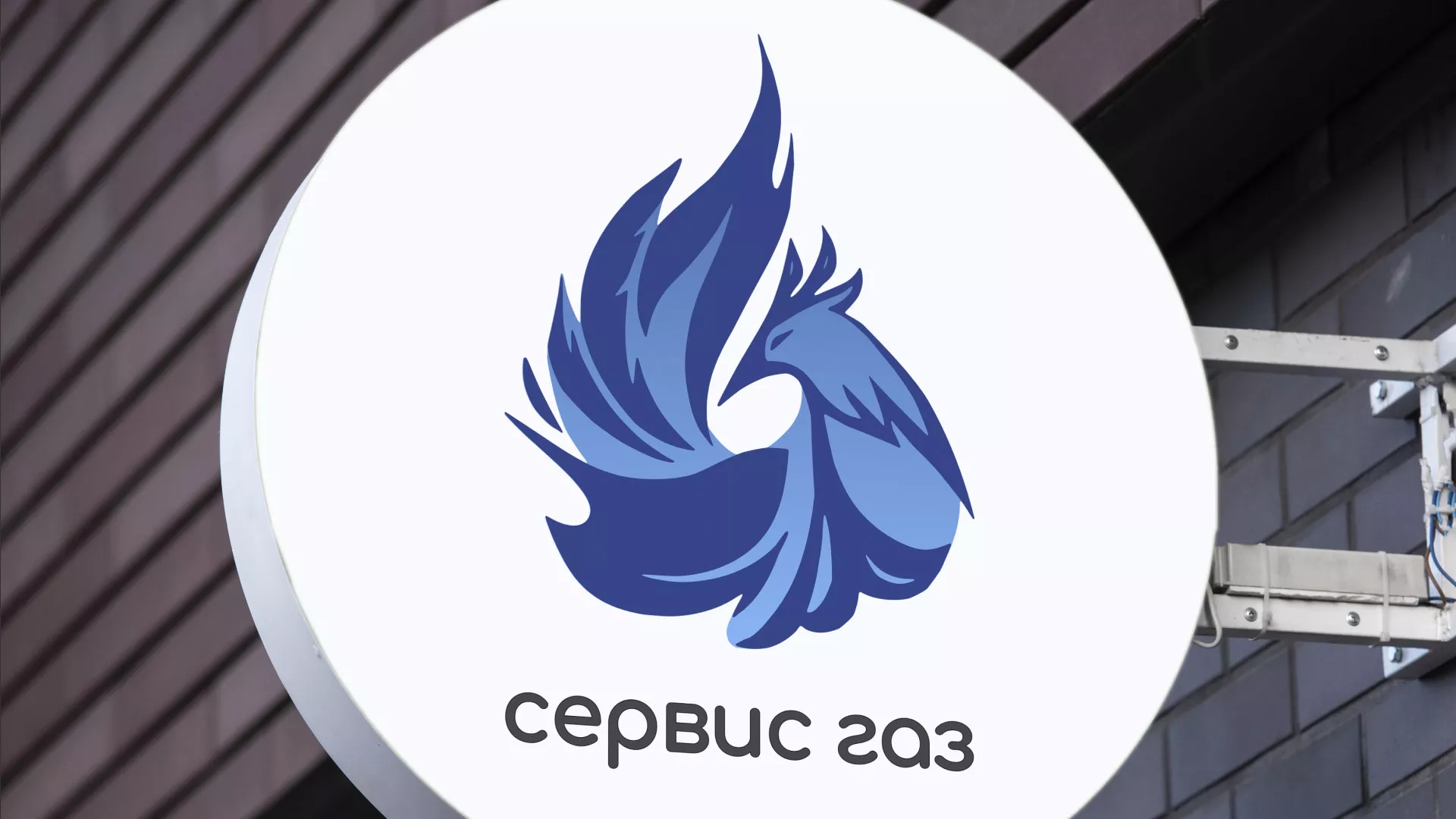 Создание логотипа «Сервис газ» в Шахунье