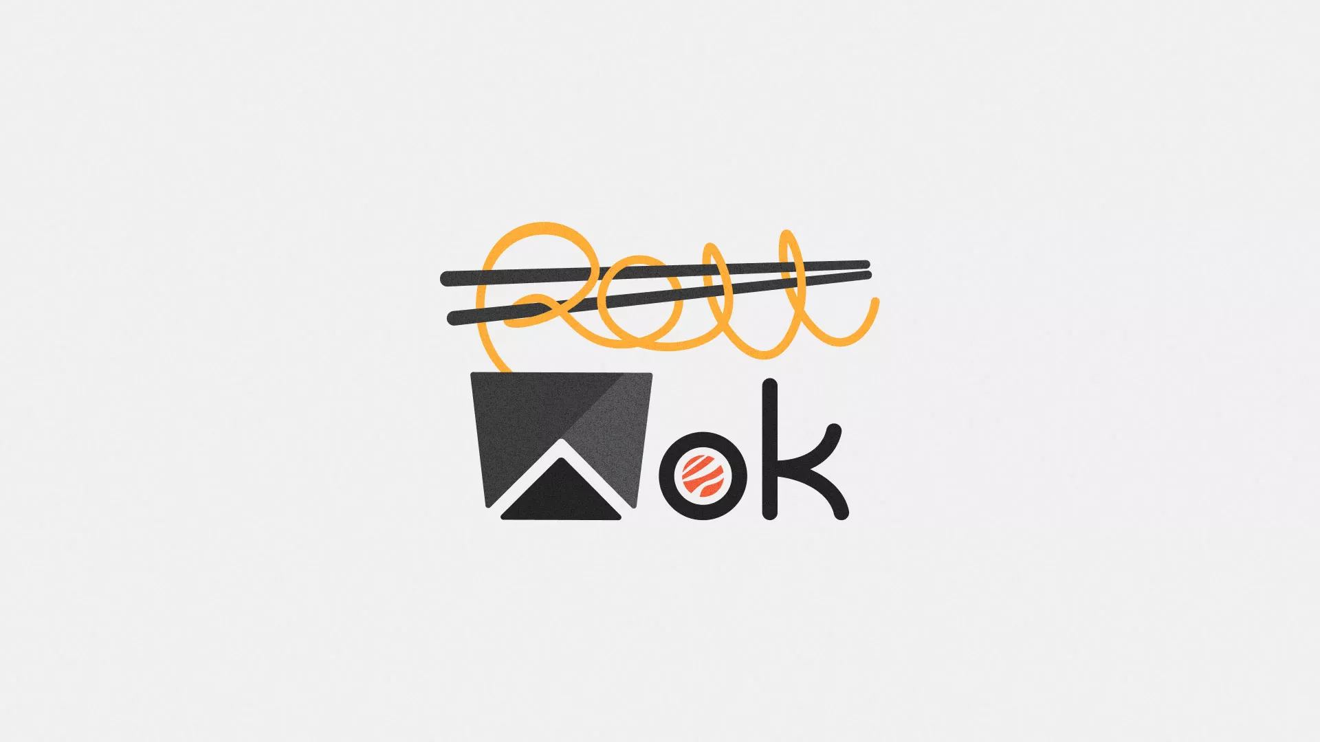 Разработка логотипа в Шахунье для суши-бара «Roll Wok Club» Разработка логотипа в Шахунье для суши-бара «Roll Wok Club»