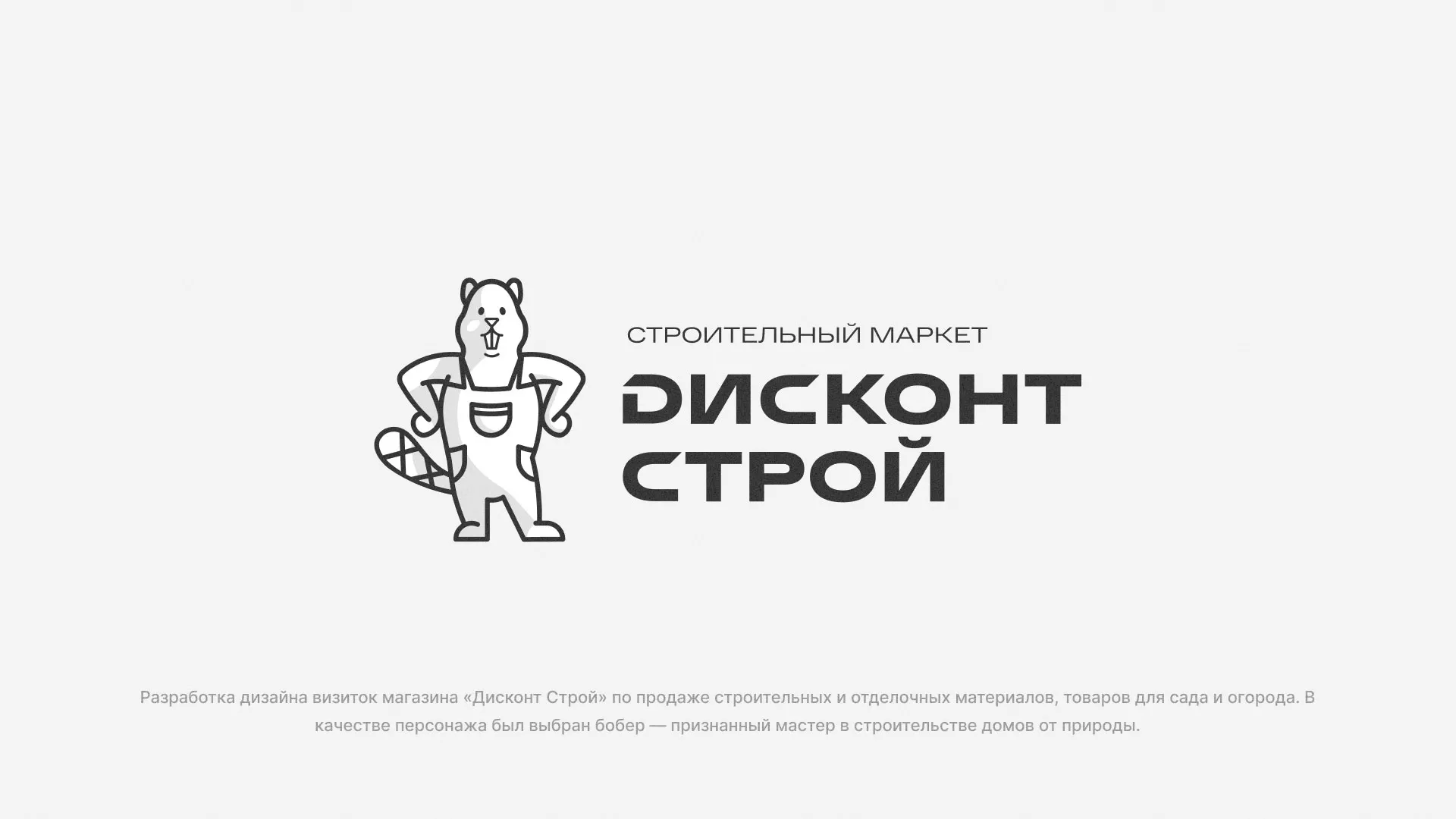 Разработка дизайна визиток магазина «Дисконт Строй» в Шахунье